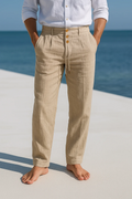Lucas | PANTALONES DE VERANO DE LINO LIGERO