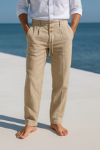 Lucas | PANTALONES DE VERANO DE LINO LIGERO
