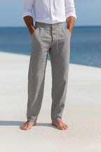Lucas | PANTALONES DE VERANO DE LINO LIGERO