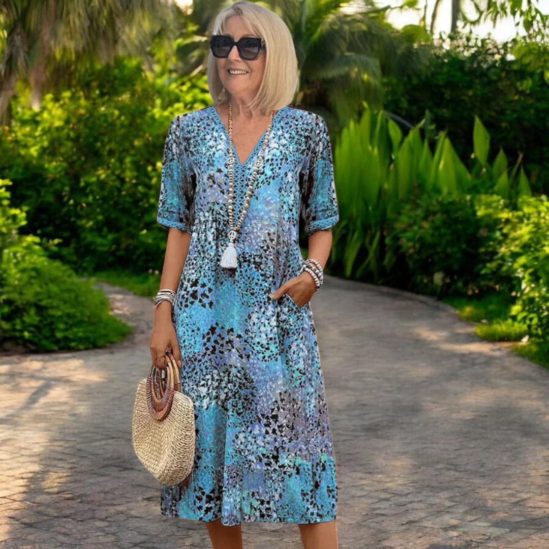 Iris – Vestido ligero y fluido con un efecto favorecedor