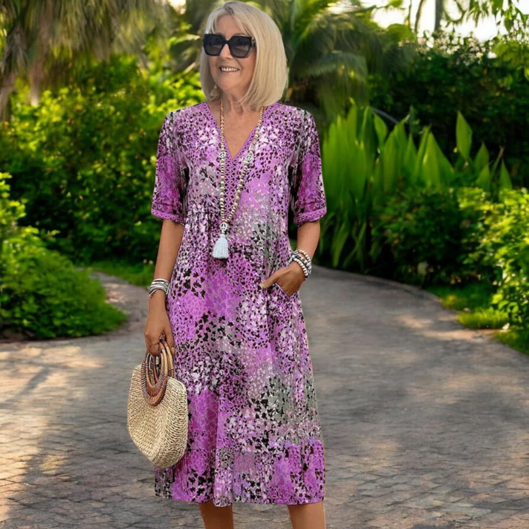 Iris – Vestido ligero y fluido con un efecto favorecedor
