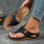 Beatriz | Sandalias de cuña cómodas y con buen soporte
