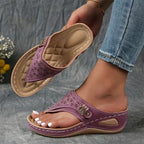 Beatriz | Sandalias de cuña cómodas y con buen soporte
