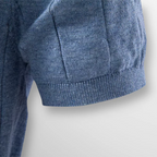 Luca | Camiseta de canalé de lujo