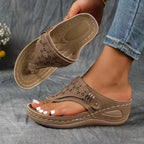 Beatriz | Sandalias de cuña cómodas y con buen soporte