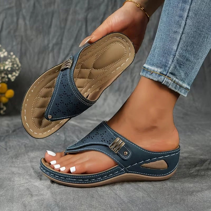 Beatriz | Sandalias de cuña cómodas y con buen soporte