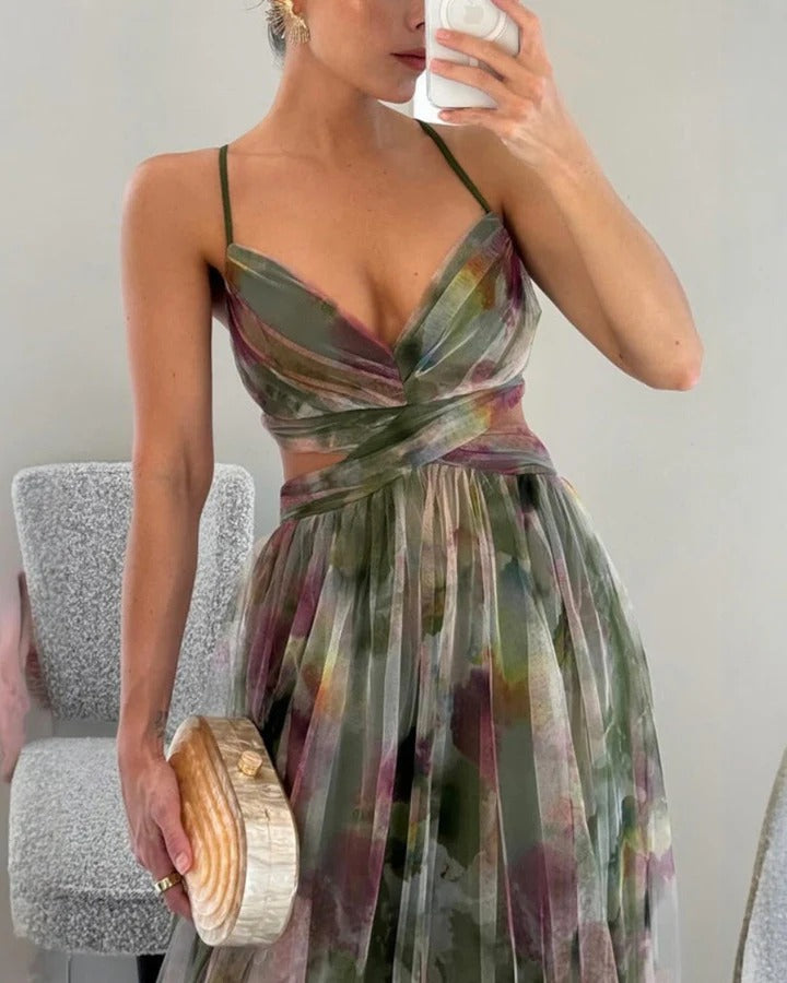 Josefina  | Vestido largo Floral Elegante (¡EDICIÓN LIMITADA!)