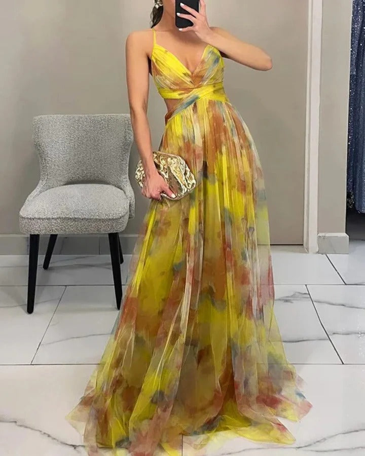 Josefina  | Vestido largo Floral Elegante (¡EDICIÓN LIMITADA!)