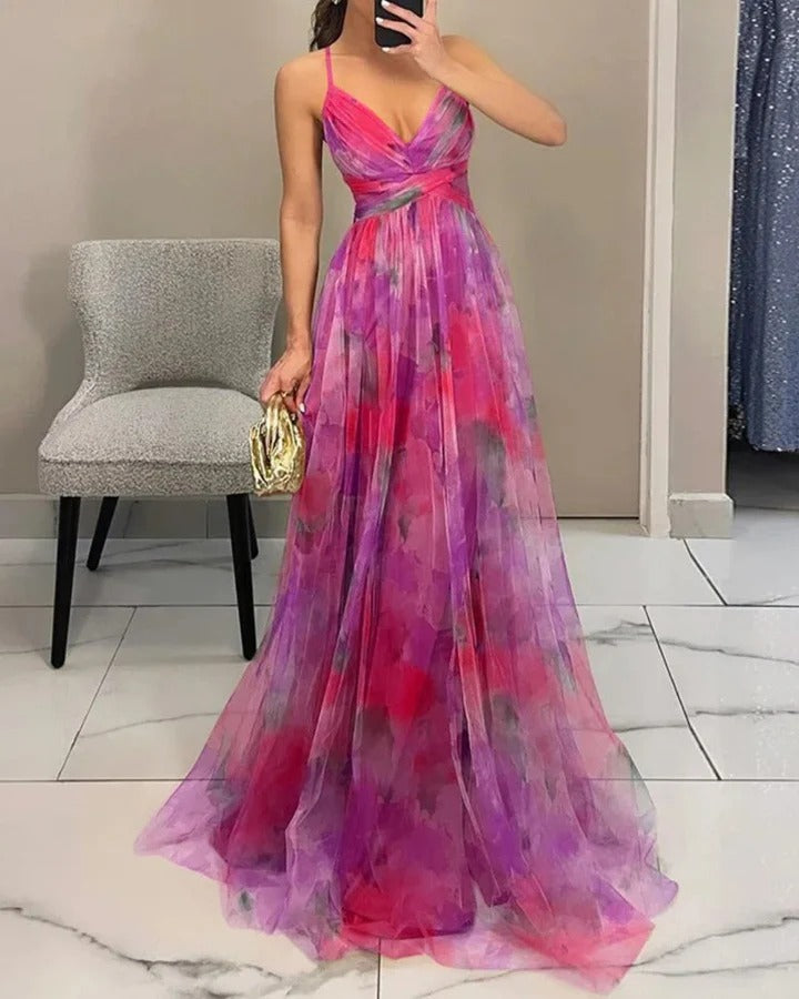Josefina  | Vestido largo Floral Elegante (¡EDICIÓN LIMITADA!)