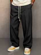 Manuel | Elegantes pantalones con cordón ajustable