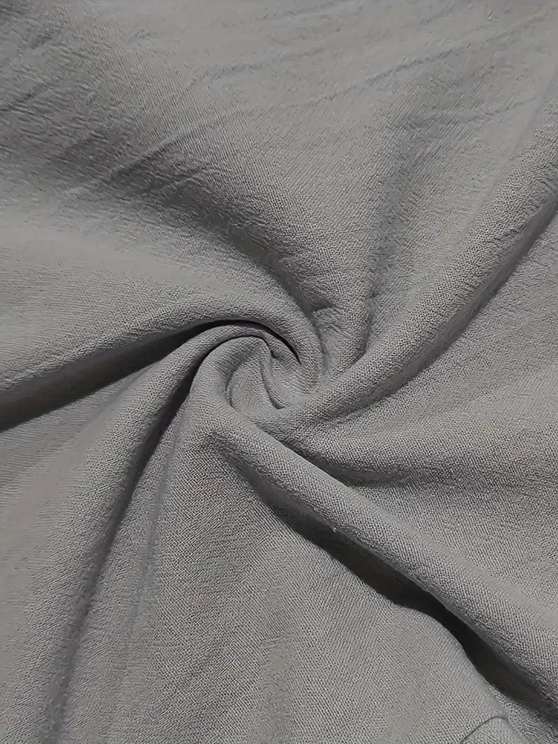 Pablo | PANTALONES DE LINO DE PIERNA ANCHA CON CORDÓN