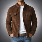 Mateo | Chaqueta de ante Oltrarno