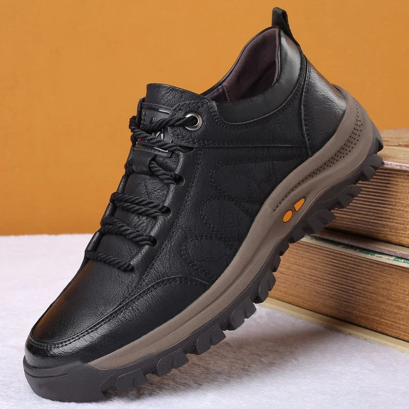 MATT - Zapatos para hombre de cuero hechos a mano ergonómicos
