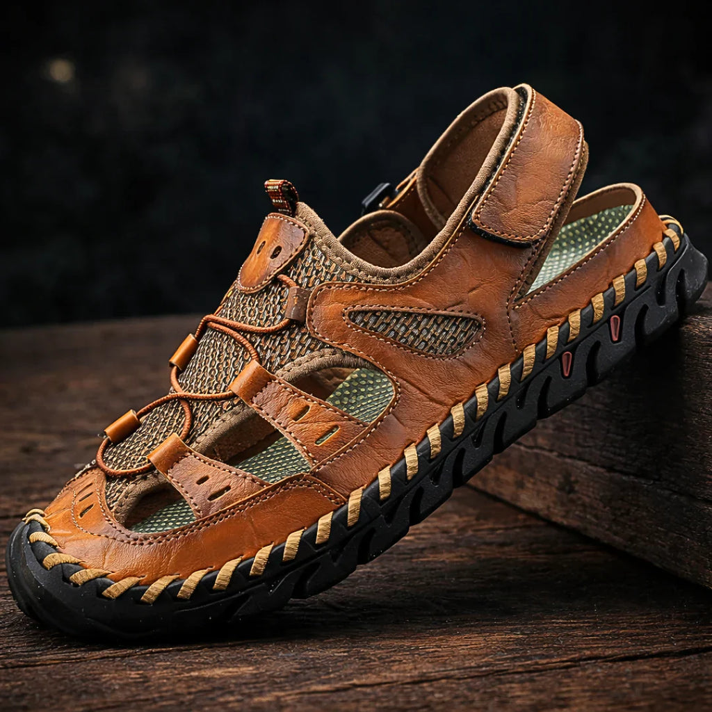 Sandro | Sandales en Cuir Confortables